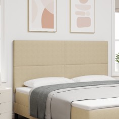 vidaXL Tablie de pat design simplu, gri verde inchis, 180 cm raiat foto