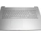 Tastatura Asus Argintiu N750JV argintie cu Palmrest iluminata backlit