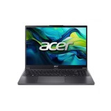 Laptop Acer Acer Aspire Go 15 AG15-51P, 15.3 inch, Intel&reg; Core&trade; i7-1355U Processor, 16 GB RAM, DDR5, 1TB SSD, FHD, No OS, Steel Gray