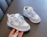 Adidasi albi cu gri si argintiu - Ari sport (Marime Disponibila: Marimea 22), Superbaby