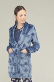 Halat scurt cu model floral Azul, Gisela 3/1523 - Blue, 4-L Standard