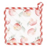 Cumpara ieftin Set 2 servete termice bumbac multicolor Mere 20x20 cm