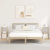 vidaXL Noptieră 2 pcs Stejar Sonoma 30,5 x 27 x 59,5 cm Lemn compozit 8000617