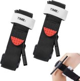 Set de 2 garouri pentru prim ajutor Shengruili, textil/plastic, negru/rosu/alb, 65 cm