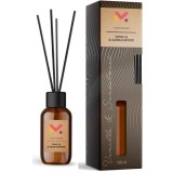 Odorizant cu Betisoare pentru Camera, 125 ml, Aroma Vanilie si Lemn de Santal, EXPRESS