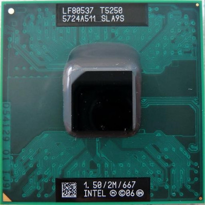 Procesor laptop second hand Intel Core 2 Duo T5250 SLA9S 1.50GHz foto