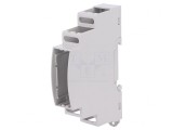 Carcasă pentru șină DIN, gri, 90mm x 18mm x 62mm