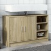 VidaXL Dulap de chiuvetă, stejar sonoma, 90x29x55 cm, lemn prelucrat