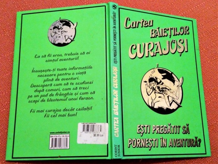 Cartea baietilor curajosi. Editura Corint, 2010 - Steve Martin