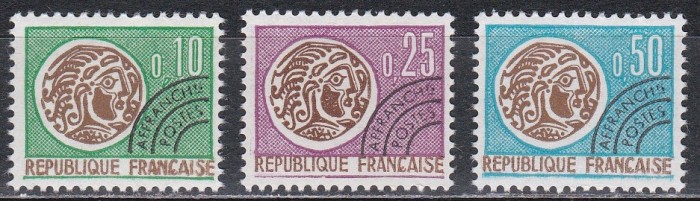 Franta 1964 - Monede celtice - Preanulate, MNH
