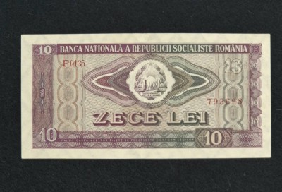 Bancnota 10 LEI Zece lei 1966 foto