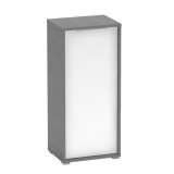 Cumpara ieftin Dulap mdf grafit alb Rioma 50x38x112.2 cm