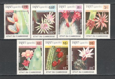 Cambodgea.1990 Flori de cactusi DF.284 foto