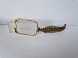 Lornion ( Ochelari Plianti ) Vintage Placati cu Aur.
