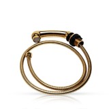 Cumpara ieftin Furtun + para dus scafa frizerie - MENOSER - Gold - 703GA