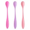 Set Lingurițe Plastic Honey Baby, 3 Bucăți, Multicolor, 17 cm, Oem