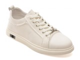 Pantofi sport GRYXX albi, 5623, din piele naturala