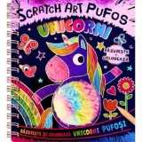 Unicorni. Scratch Art. Pufos - Flamingo Gd