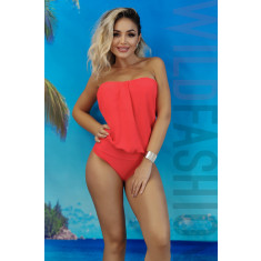 Cauti SW1116-518 Costum de plaja tankini, cu top lung stil rochita