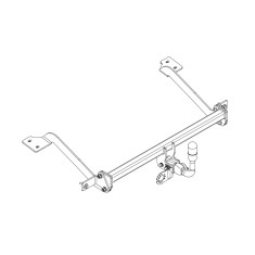 Carlig de remorcare Peugeot Rifter Van Lung L2 2018-prezent 4753mm Demontabil Orizontal Steinhof