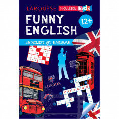 FUNNY ENGLISH. Jocuri si enigme 12+, Sandra Lebrun foto