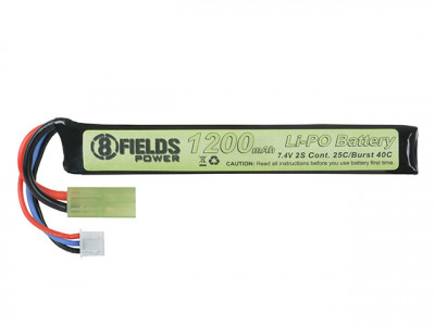 Acumulator Li-Po 7.4V/1200mAh 25/40C 8Fields foto