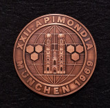 Medalie rara Apimondia / Congresul de la Munchen din 1969