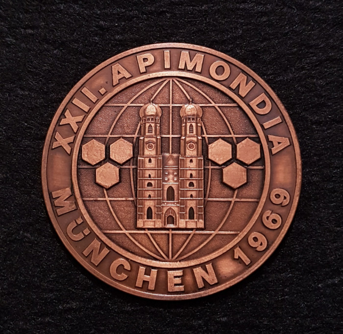 Medalie rara Apimondia / Congresul de la Munchen din 1969