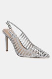 Steve Madden pantofi cu toc Carleigh culoarea argintiu, 11004836