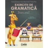Exercitii de gramatica pentru clasa a IV a . Scriem corect!