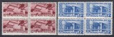 ROMANIA 1939 LP 129 EXPOZITIA INTERNATIONALA NEW-YORK BLOCURI DE 4 TIMBRE MNH