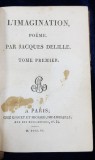 L&#039;IMAGINATION, POEME par JACQUES DELILLE - PARIS, 1806