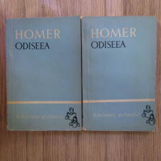 Homer - Odiseea 2 volume (1966, editie cartonata)