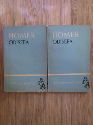 Homer - Odiseea 2 volume (1966, editie cartonata) foto