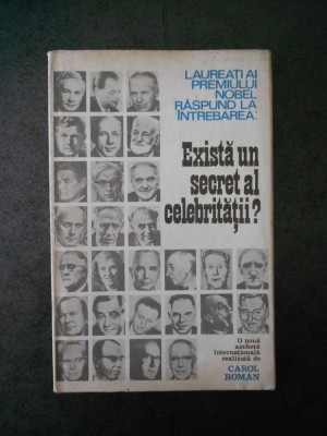 CAROL ROMAN - EXISTA UN SECRET AL CELEBRITATII ? (1971, editie cartonata) foto