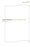 The Spectre of Hegel: Early Writings | Louis Althusser, Verso Books