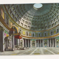 FA5 - Carte Postala - ITALIA - Roma, Interno del Pantheon , necirculata