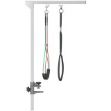 PawHut Braț de toaletare pliabil pentru animale de companie din oțel inoxidabil cu cataramă pentru c&acirc;ini de talie mare și mică &icirc;nălțime reglabilă maxi