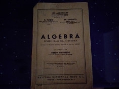 Manual Algebra interbelic foto
