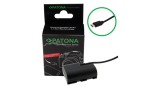 Adaptor baterie PATONA Premium cu intrare USB-C pentru Canon LP-E6P LPE6P EOS R5 R5 Mark II R6 /R6 Mark II
