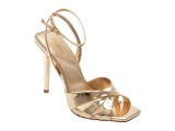 Sandale elegante ALDO aurii, METEORA 711, din piele ecologica lacuita