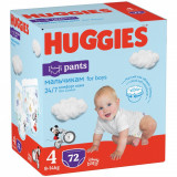 Cumpara ieftin Scutece Huggies Pants Box Boys, Nr 4, 9 - 14 Kg, 72 buc