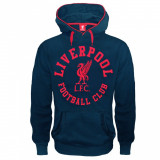 FC Liverpool hanorac de bărbați cu glugă SLab OTH navy - XXL