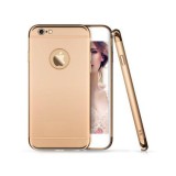 Husa iPhone 7 Plus 3in1 Luxury Gold MyStyle Elegance - Carcasa Protectie Rezistenta Socuri, Praf, Zgarieturi - Auriu