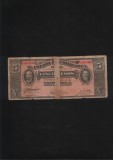 Mexic 5 pesos provincia Chihuahua 1914 seria1440948 uzata