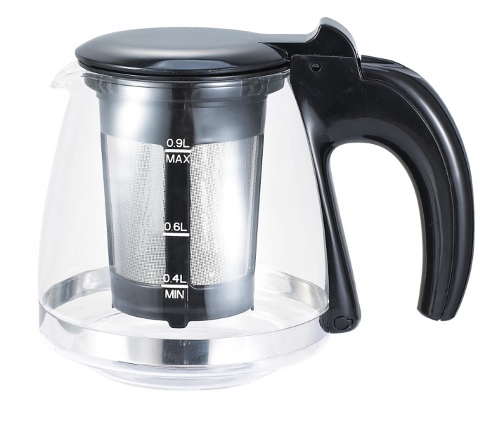 Set fierbator electric+ceainic FLORIA ZLN-3581,Inox/Negru Putere 2200W,