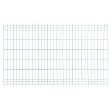 Panou gard zincat bordurat, verde, 1200 x 2000 mm