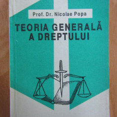 Nicolae Popa - Teoria generala a dreptului