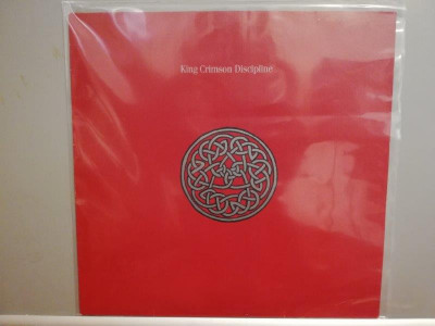 King Crimson &amp;ndash; Discipline (1981/Virgin/RFG) - disc Vinil/Vinyl/NM+ foto