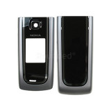 Nokia 6555 față și capac pentru baterie argintiu